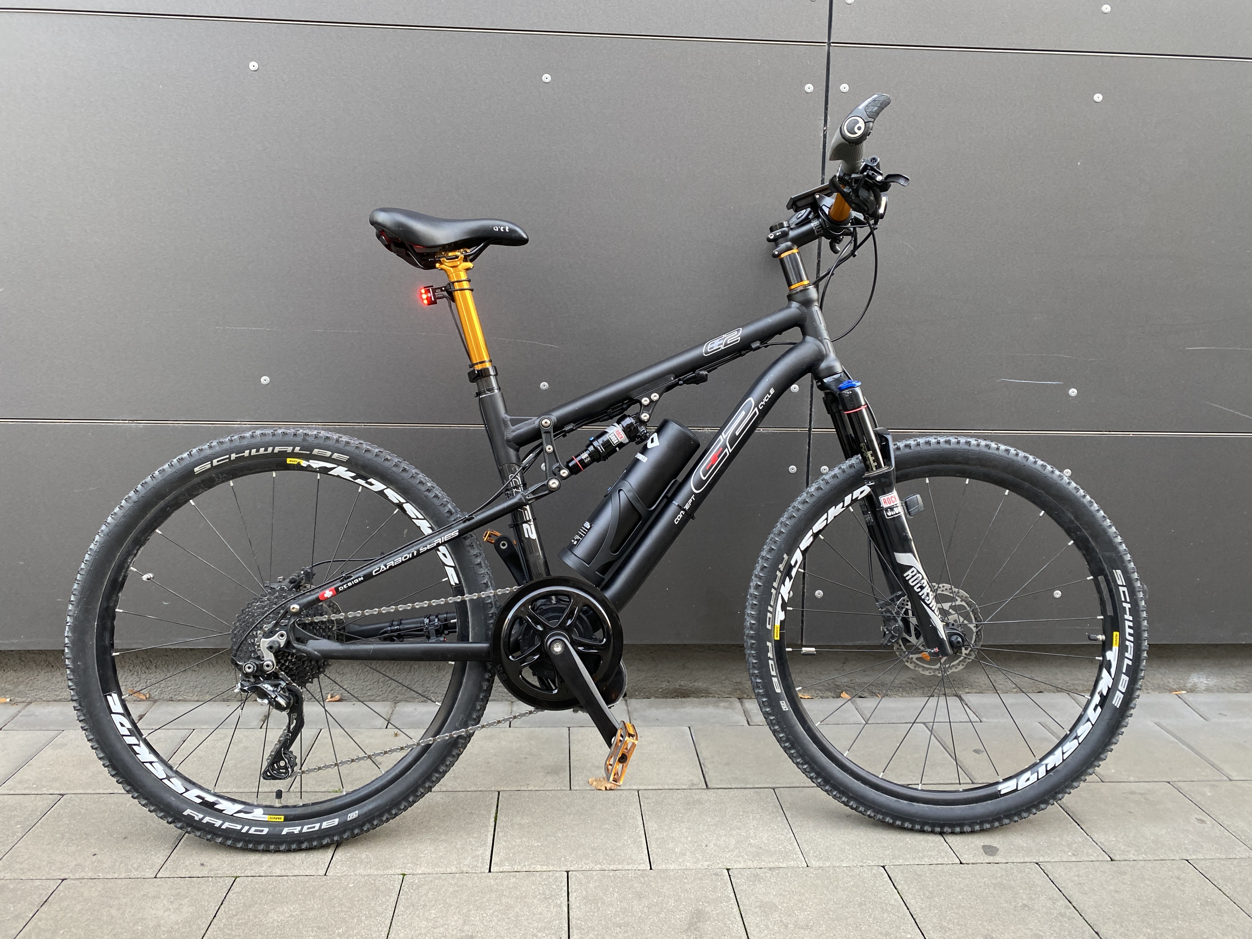 E-Bike Umbau Adventure Bike für Abenteuer und Reisen